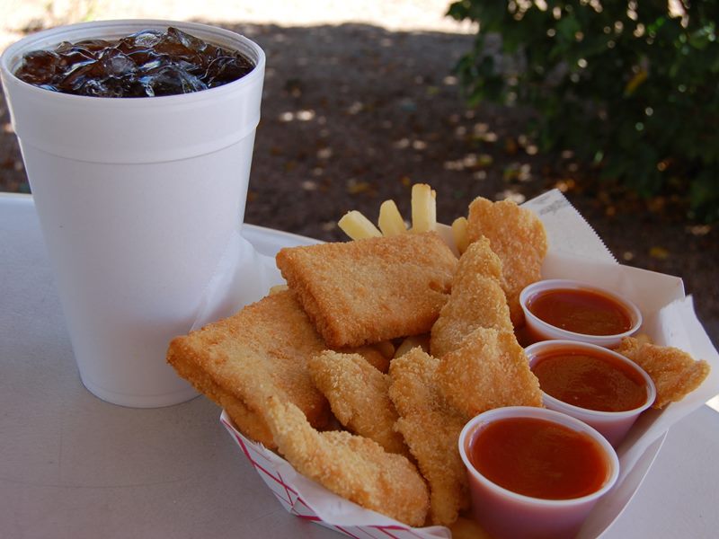 Pirate's Fish & Chips food